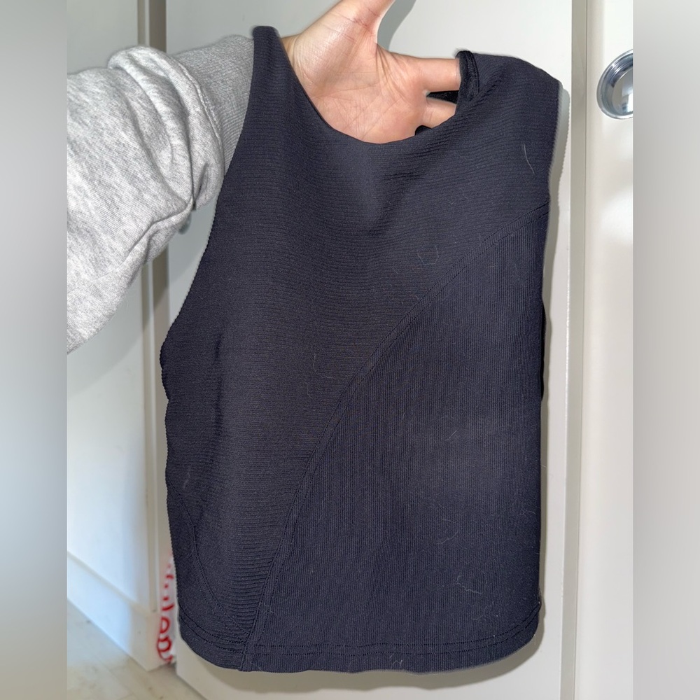 lululemon athletica Black Tank Top